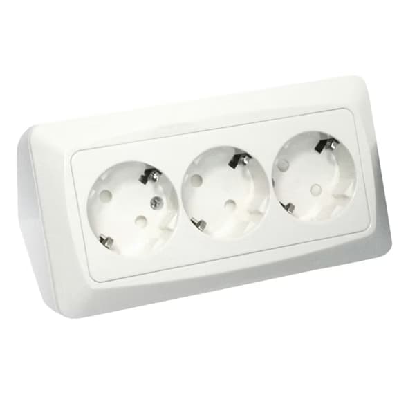 PISTORASIA PINTA OPAL 3S/16A/250V/IP20 MAAD KULMA