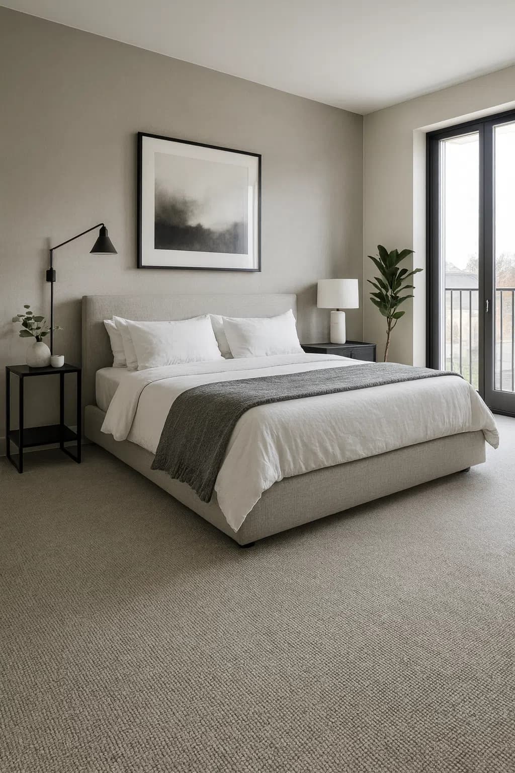Kokolattiamatto villa 40 Grey 1