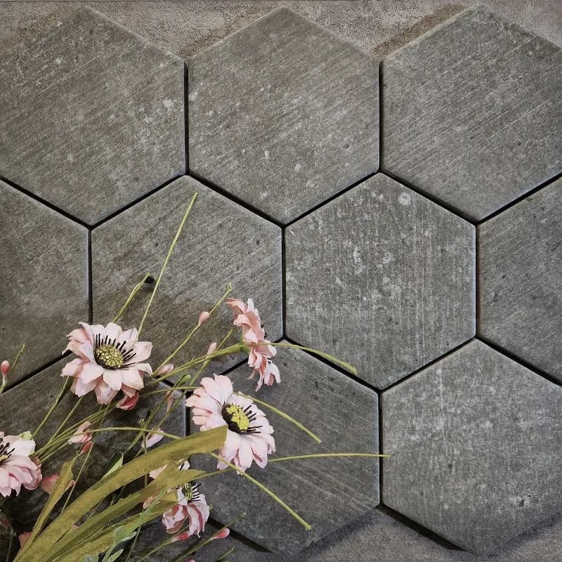Molna Basalt HEX 10x11,6 cm irtolaatta 2