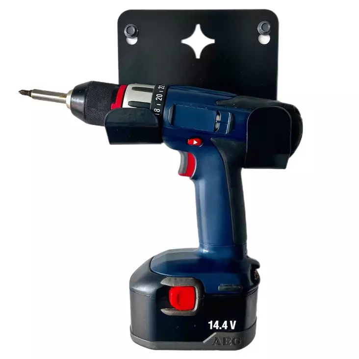 Porakoneen seinäteline - Suomessa valmistettu 1