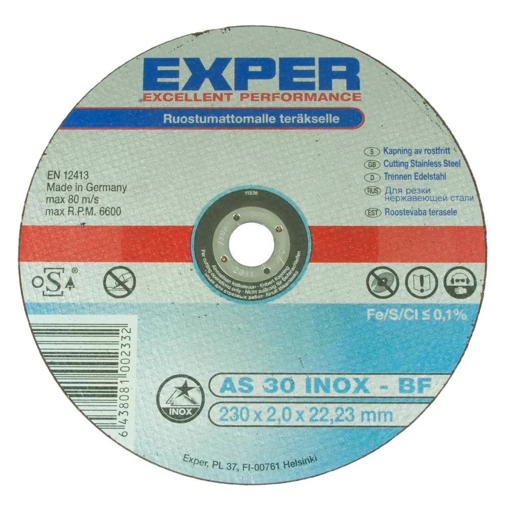 Exper Katkaisulaikka ruostumattomalle teräkselle 2