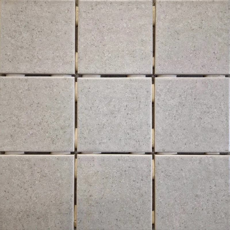 Fossano Light Grey 10x10 cm dot lattialaatta 1