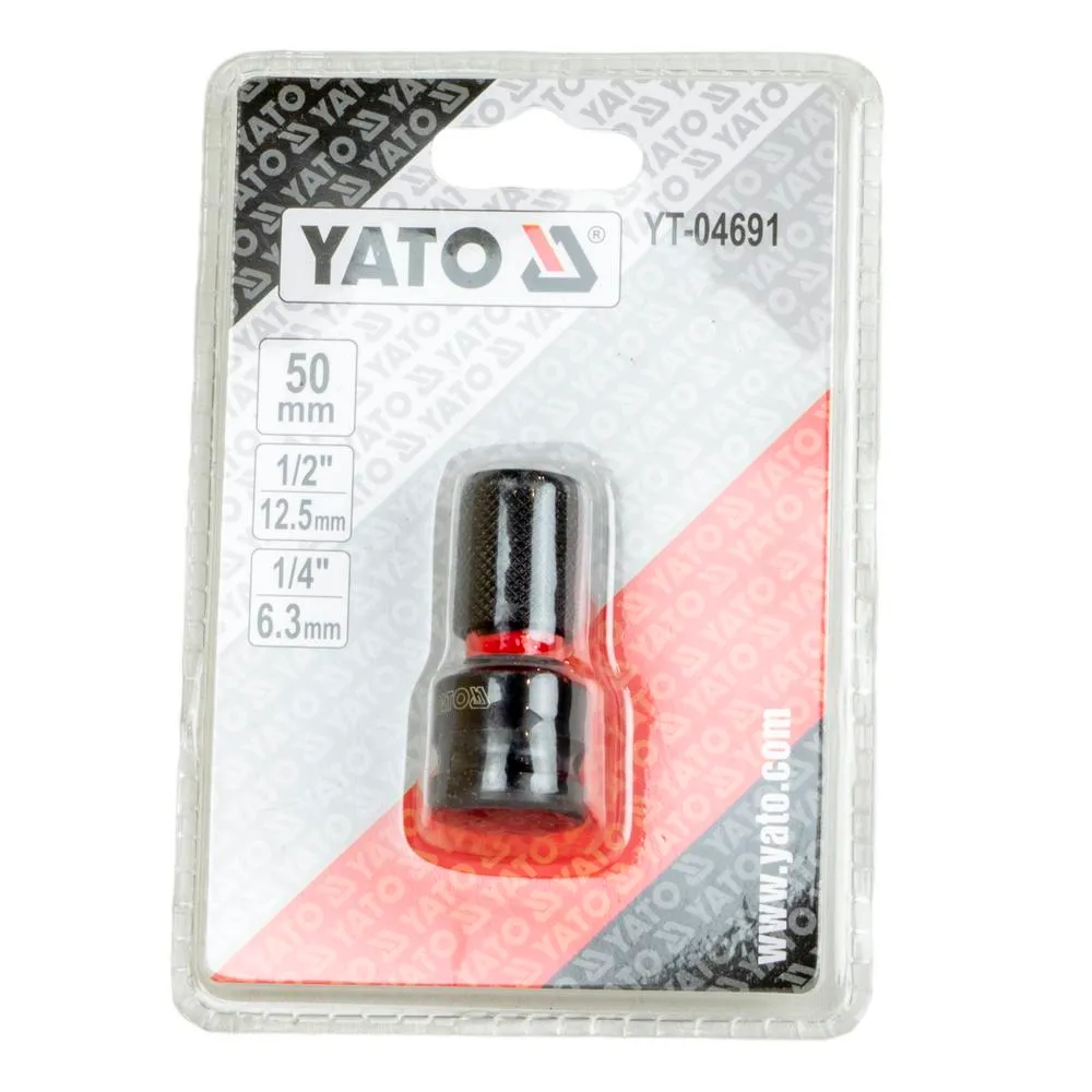 Yato Iskupään adapteri 50 mm, 1/2" - 1/4" 4