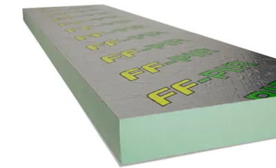 Finnfoam FF-PIR ALK alumiinipintainen eristelevy 600 × 2400 mm 2