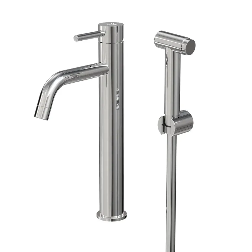 INOX by Tammiholma Q1 korkea pesuallashana bidésuihkulla