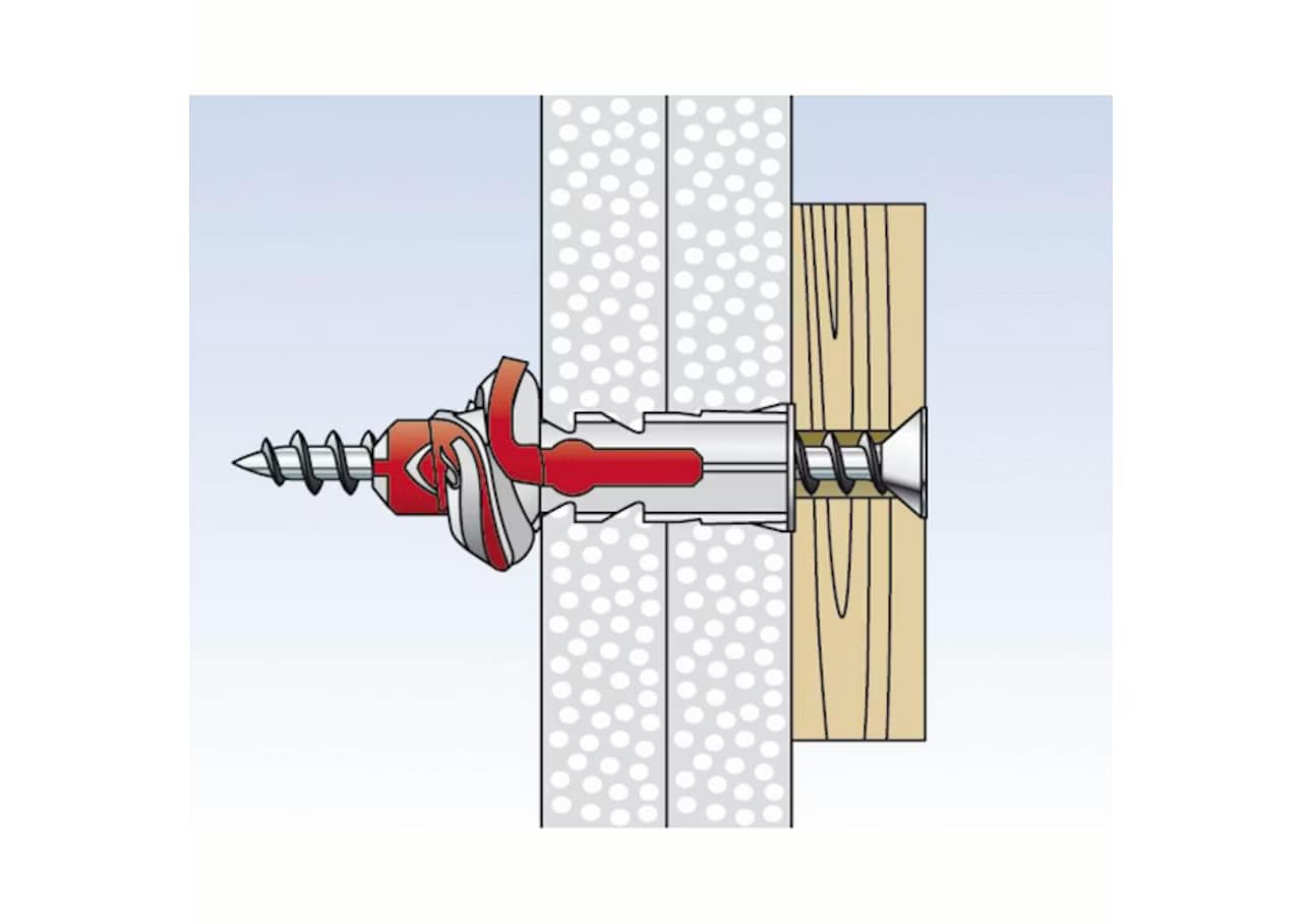 Nailontulppa Fischer Duopower 10x50, 50 kpl 6
