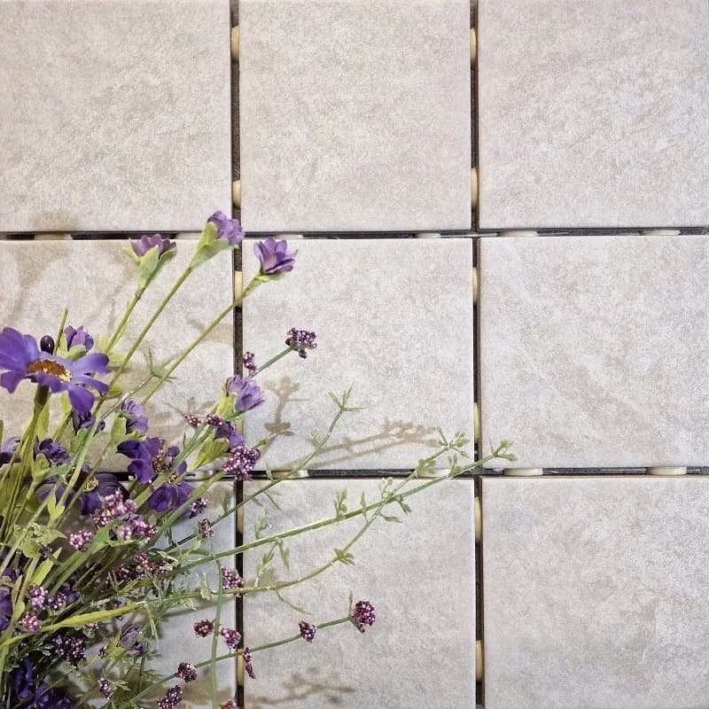 Stoa White ANTISLIP 10x10 cm dot lattialaatta 2