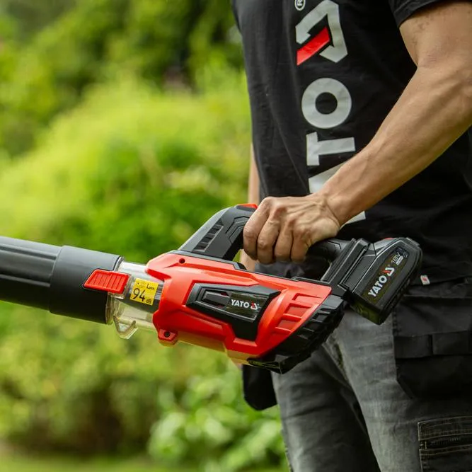 Yato Akkulehtipuhallin 18V + 4.0 Ah akku sarja 3