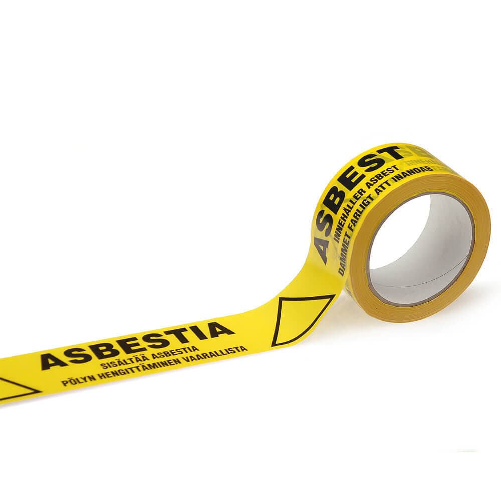 Asbestivaroitusteippi 50 mm x 60 m 1