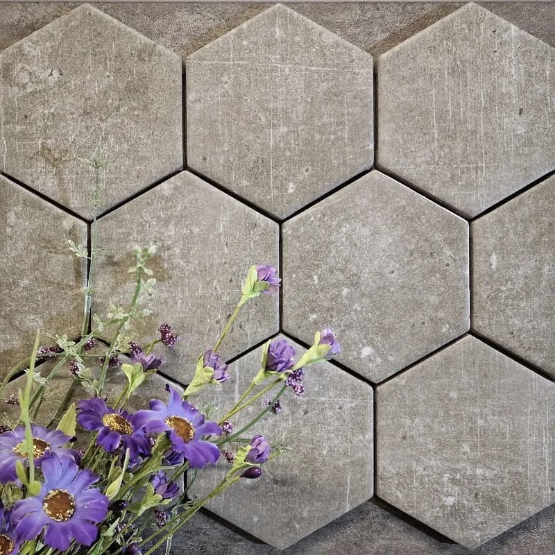 Molna Gris HEX 10x11,6 cm irtolaatta