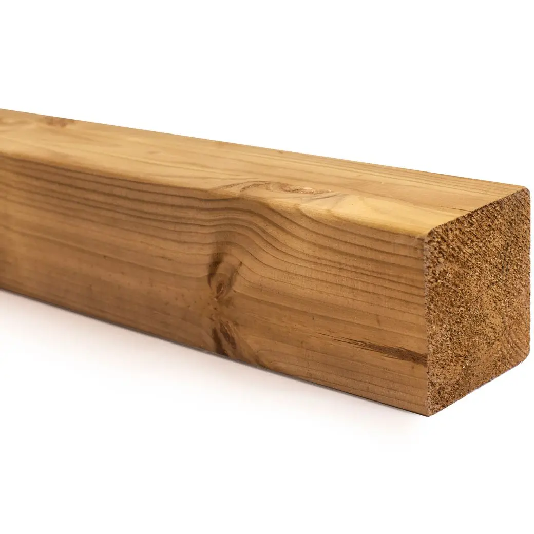 Kyllästetty Vihreä Liimapuutolppa 90x90 AB-lk