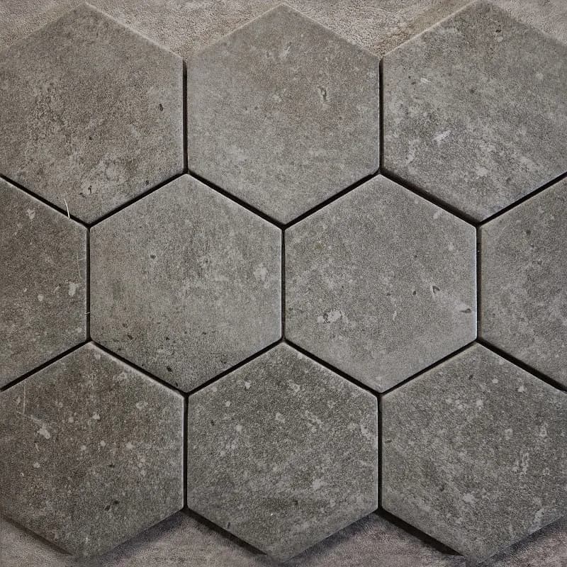 Altonia Basalt HEX 10x11,6 cm irtolaatta