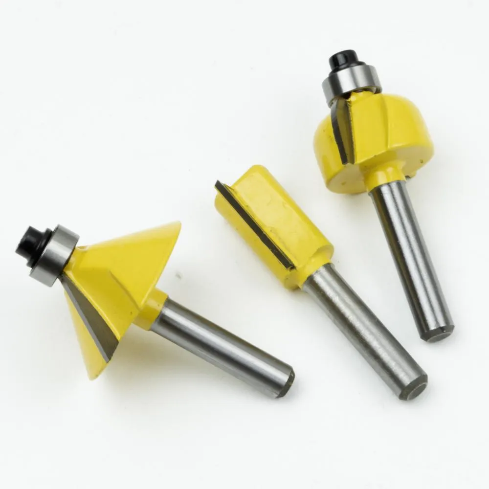 Procat Jyrsinteräsarja 12 osaa 6 mm karalla puulaatikossa 3