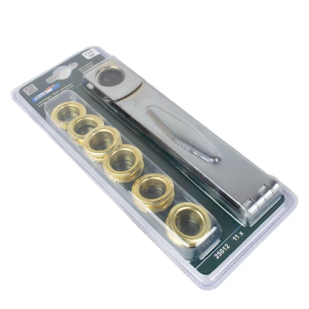 Work Plus Purjerengassarja 10 kpl 16 mm rengas + pihdit 3