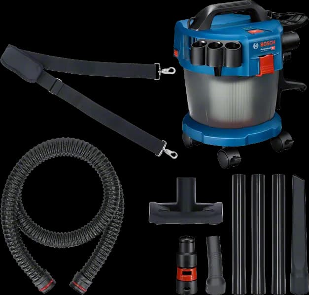 Akkuimuri Bosch GAS 18V-10 L Solo ACC tarvikkeilla 1