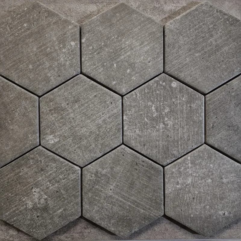 Molna Basalt HEX 10x11,6 cm irtolaatta 1
