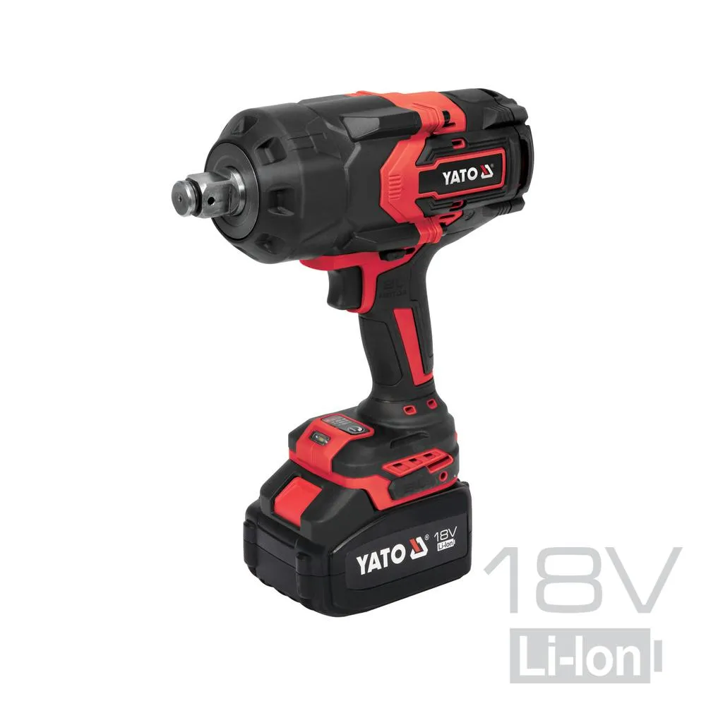 Yato Akkumutteriväännin 18V 2400Nm + 6 Ah akku ja laturi