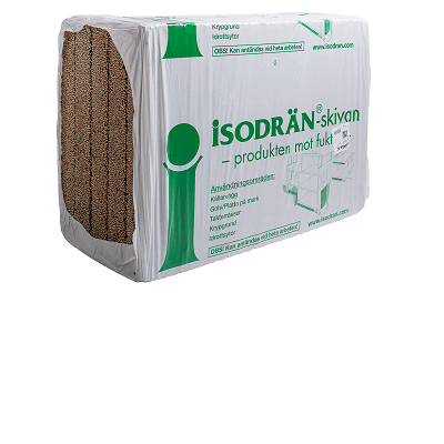 ISODRÄN eristelevy 100 mm 60 kPa 3,75 m2/pkt