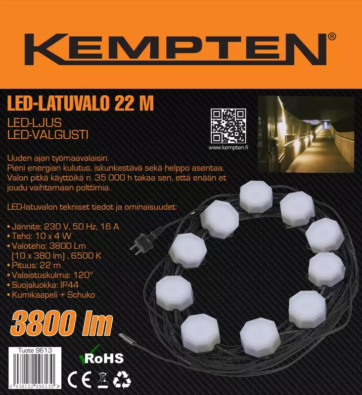 LED-latuvalo, 22M