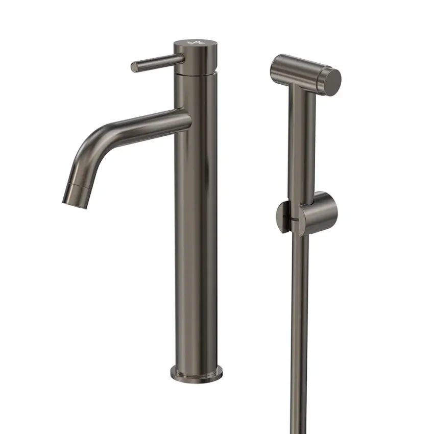 INOX by Tammiholma Q1 korkea pesuallashana bidésuihkulla 3