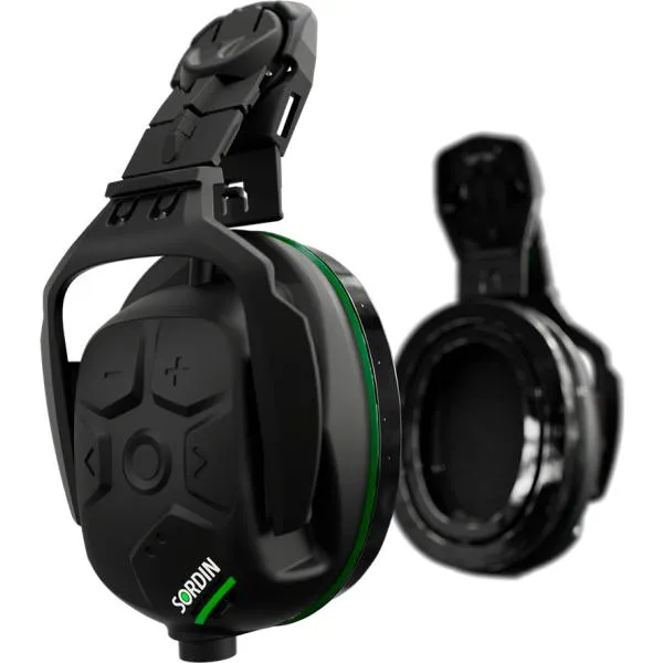 Sharp Helmet 20 kypäräkiinnitteiset Bluetooth-kuulonsuojaimet, geelipehmusteilla