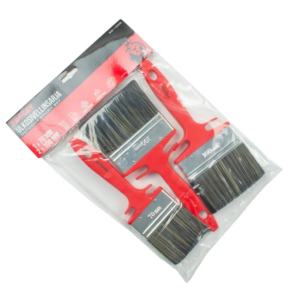 Procat Ulkosivellinsarja 3-os 2 x 100 mm + 1 x 70 mm 2