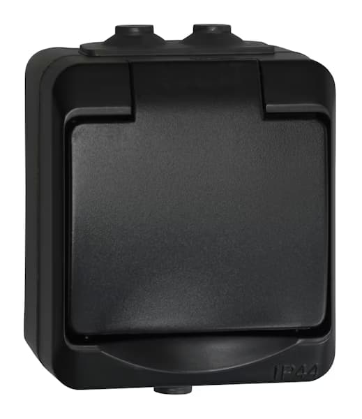 PISTORASIA PINTA OPAL 1S/16A/IP44 PPR MUSTA