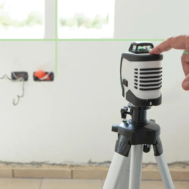 Tasolaser Kapro 962 1V+1P, vihreä laser IP65 5