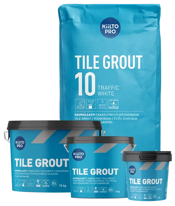 Kiilto Pro Tile grout saumalaasti 1 kg 1