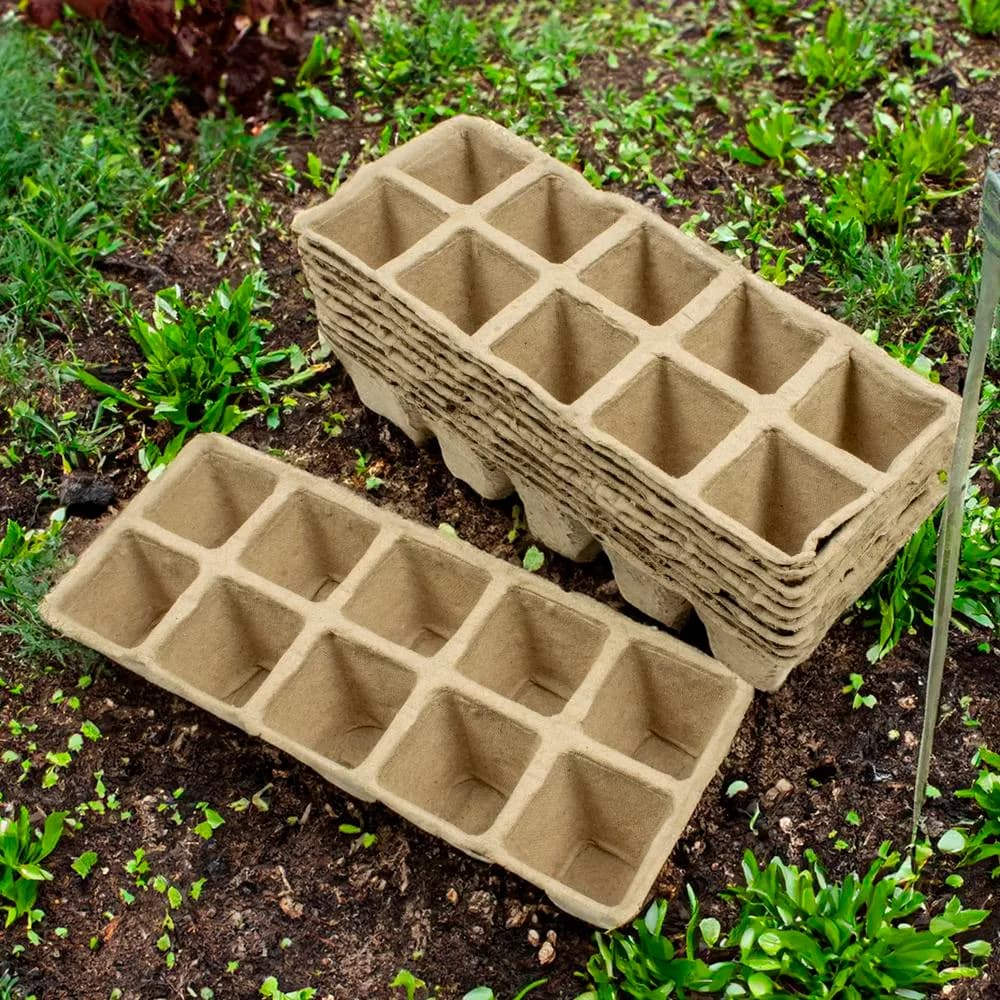 Flo Kasvatusruukku 20.5 x 8 cm 8-lokeroa 10 kpl / pakkaus