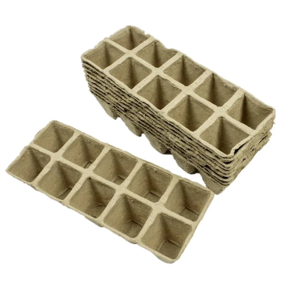 Flo Kasvatusruukku 20.5 x 8 cm 8-lokeroa 10 kpl / pakkaus