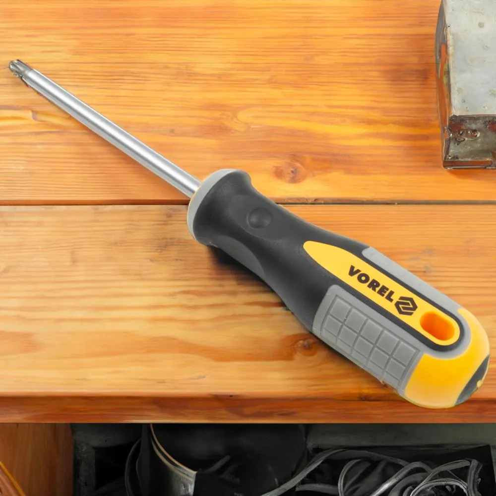 Vorel Ruuvimeisseli CrV, 2K kahvalla, magneettinen