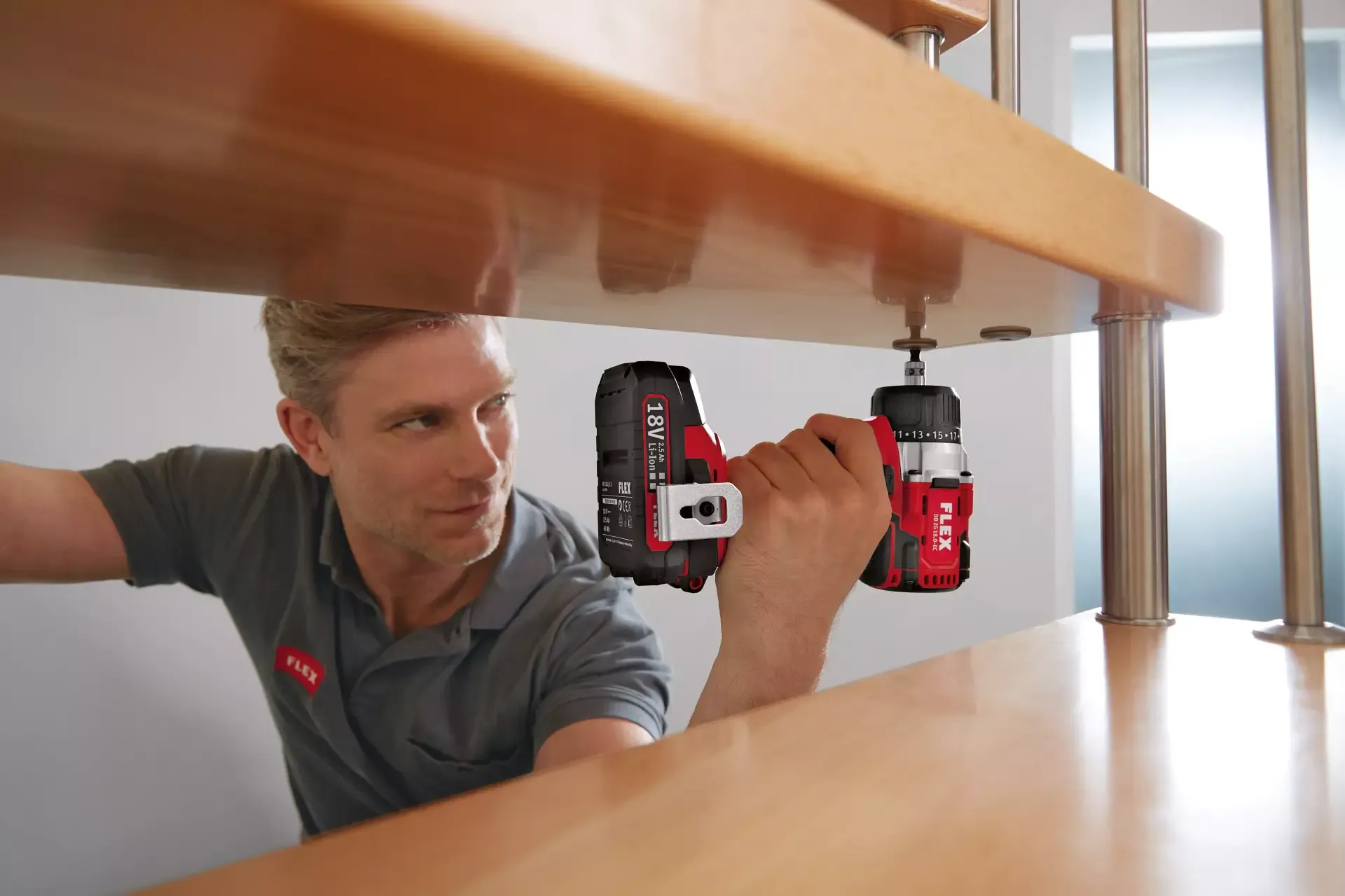 FLEX DD 2G 18.0-EC akkuporakone L-Boxx runko 4