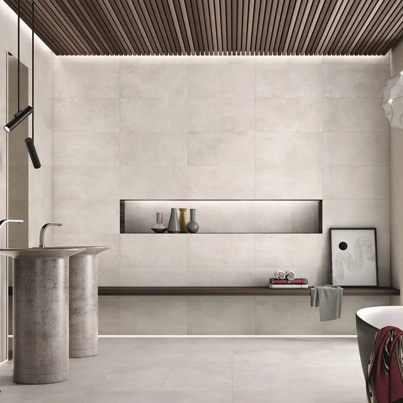 Optim Bianco 60x60 cm porc/rett lattialaatta 2
