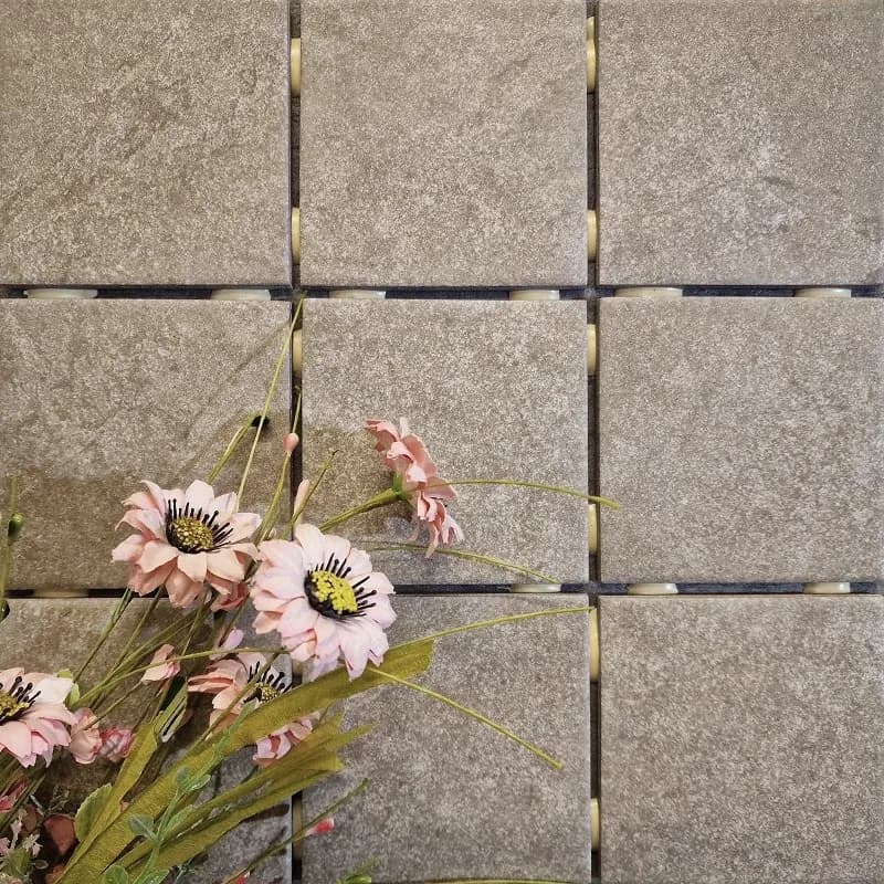 Stoa Greige ANTISLIP 10x10 cm dot lattialaatta 2