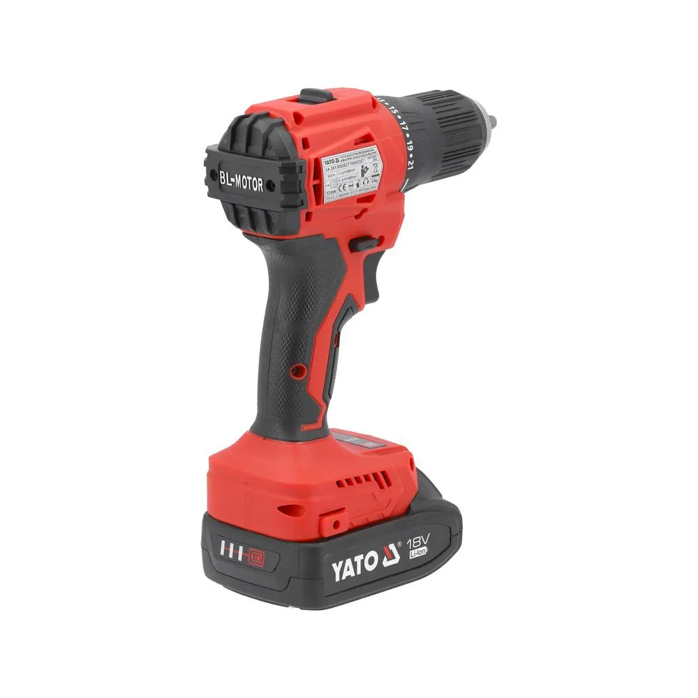 Yato Akkuporakone 18V 45Nm + 18V 2 AH akku ja laturi sarja 3