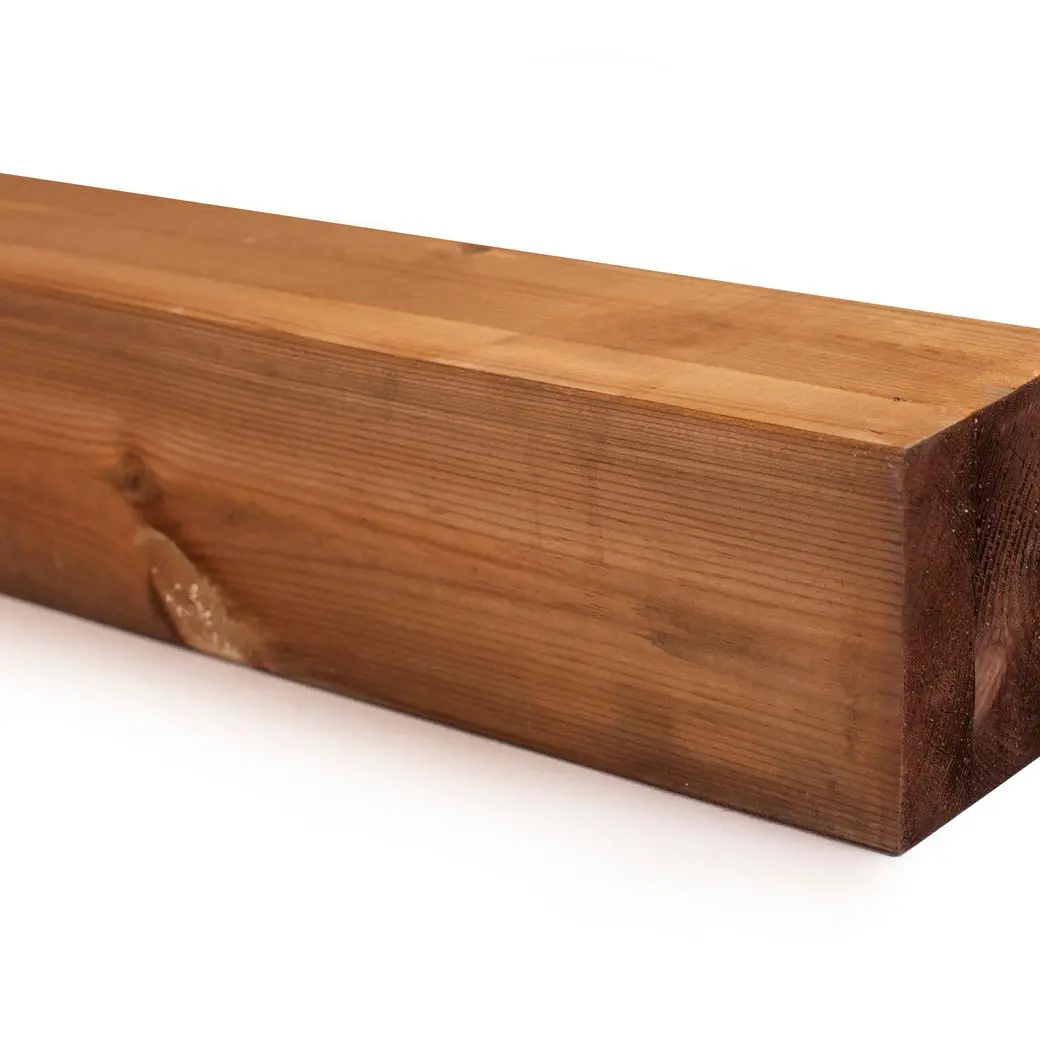 Kyllästetty Ruskea Liimapuutolppa 90x90x3000 AB-lk 1