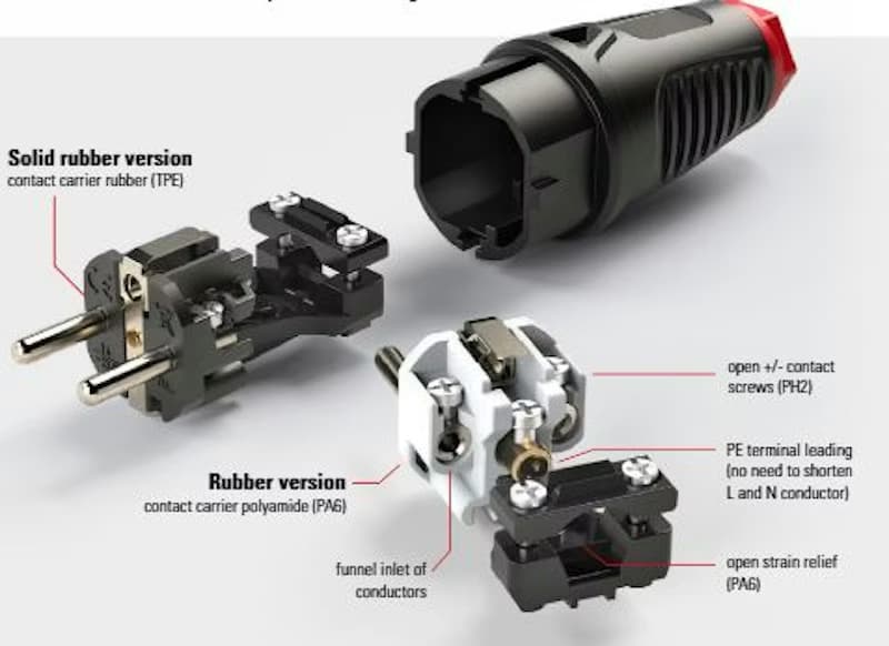 PISTOTULPPA OPAL 16A MAADOITETTU KUMI MUS IP54