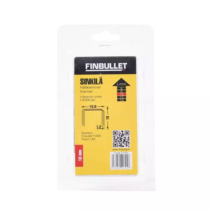 Finbullet sinkiläniitti 140 1