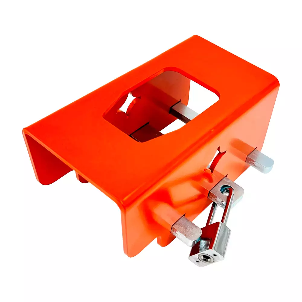 Aisalukko Bulldog sinkitty 5/8mm - Suomessa valmistettu 1