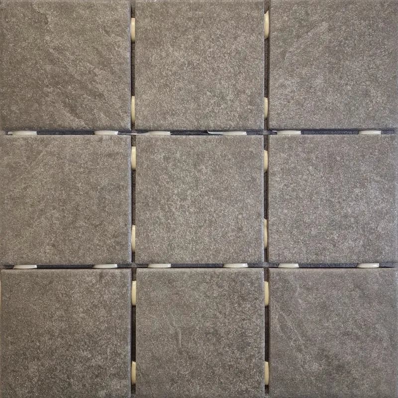 Stoa Gris ANTISLIP 10x10 cm dot lattialaatta 1