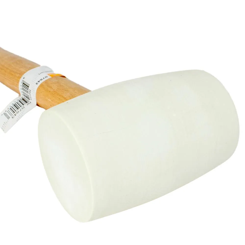 Schwan Kumivasara 16 oz, valkoinen, puuvarsi 2