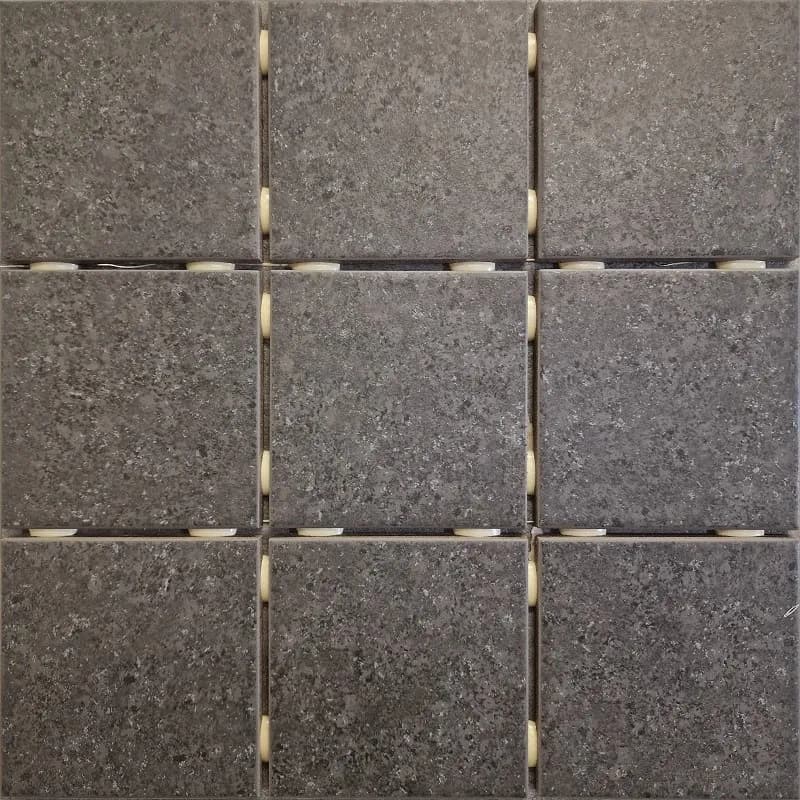 Fossano Dark Grey 10x10 cm dot lattialaatta 1