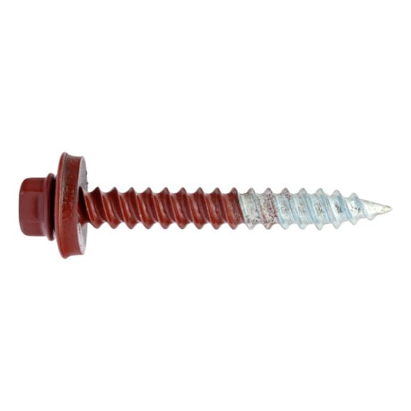Pisko kattoturvaruuvi 7 x 40 mm maalattu kanta 1