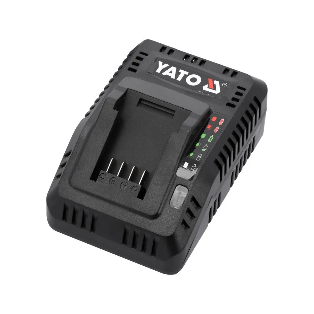 Yato Akkulaturi 18V 2.4-4.5A älykäs pikalaturi 5