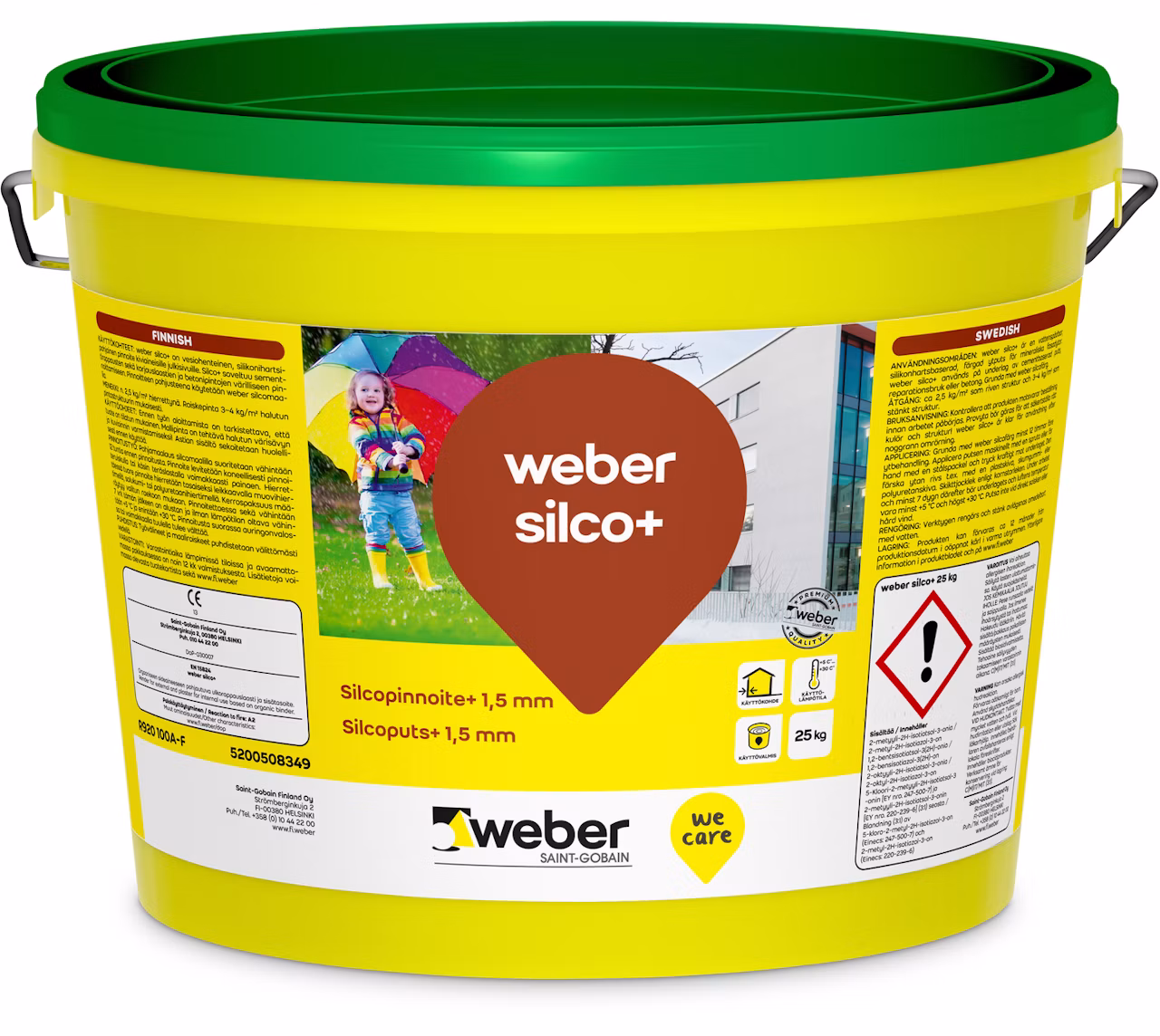 weber Silcopinnoite+ 25kg 1