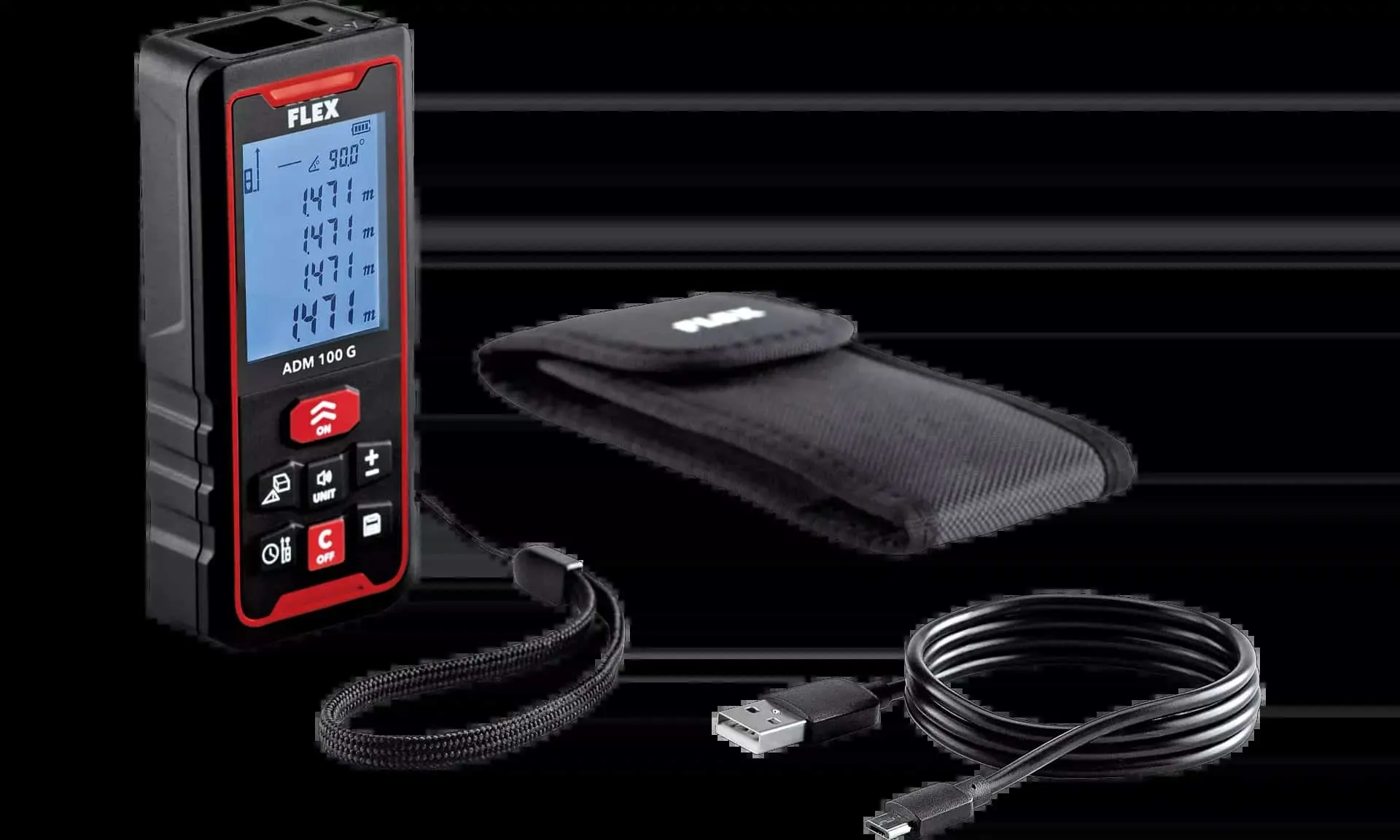 ADM 100 G etäisyysmittari vihreällä säteellä 2