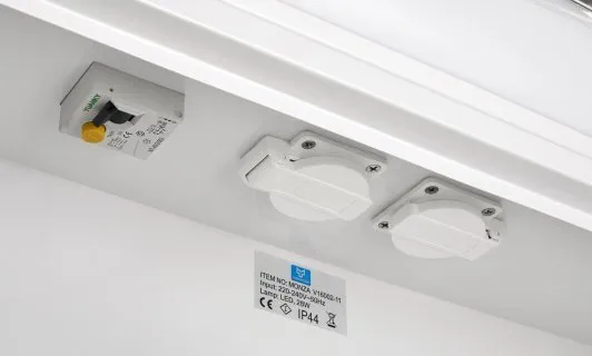 Peilikaappi Siena vikavirtasuojakytkimellä, 28 W LED, 60 x 72 cm 3