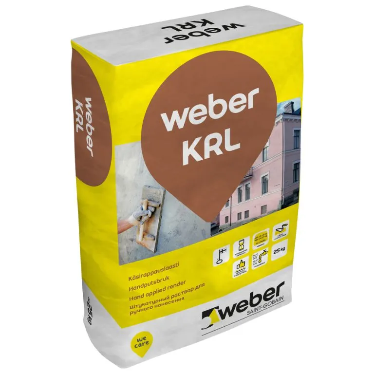 Weber KRL 4.0 Käsirappauslaasti täyttö 25 kg 1